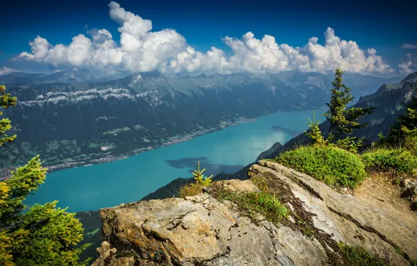 Picture mountains, lake, height, ate, Canada, Albert, pond, Banff