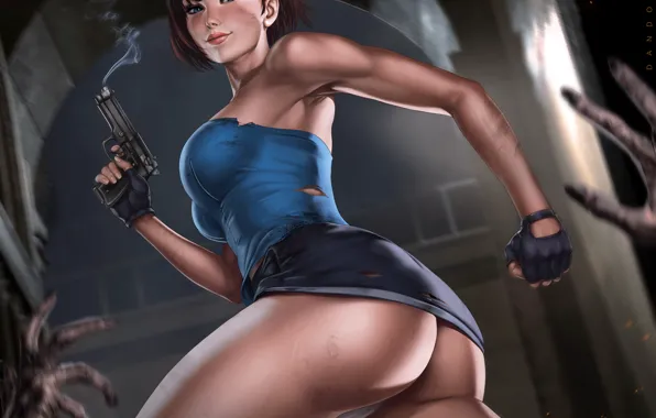 Wallpaper wallpaper, Resident evil, Jill Valentine, Jill Valentine