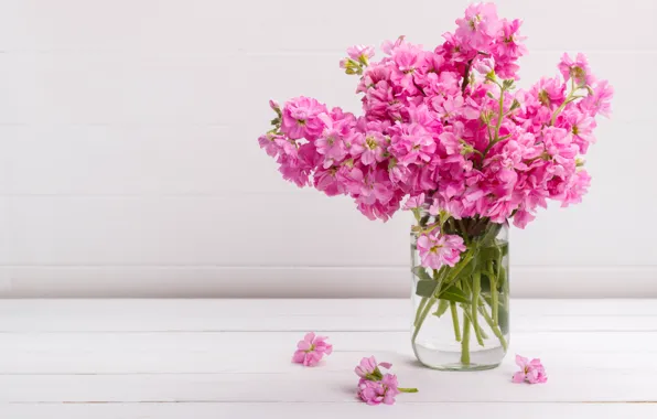 Picture bouquet, vase, matiala