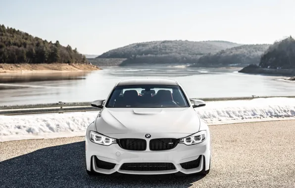 Picture BMW, Front, White, F80