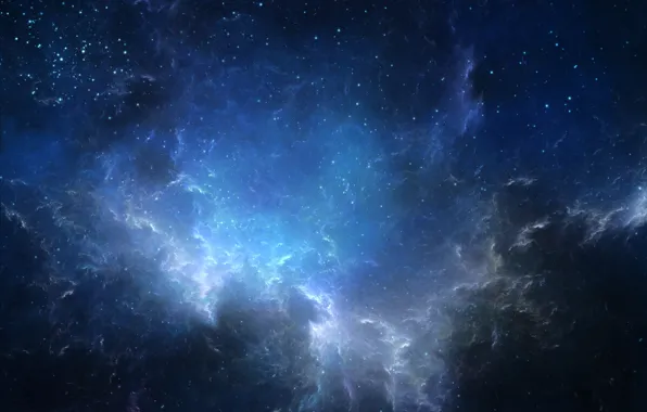Space, stars, nebula