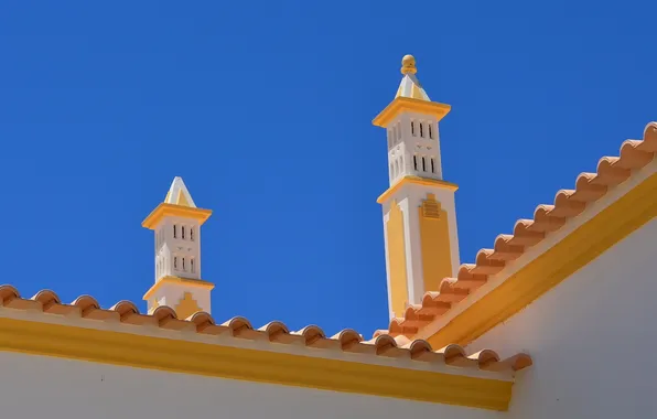 Picture roof, house, tower, architecture
