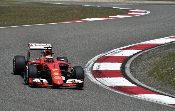 Picture Ferrari, Formula 1, Kimi Raikkonen Also, The Chicane, SF15T