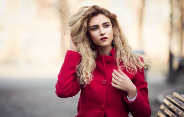Picture face, hair, beauty, coat, Sirena