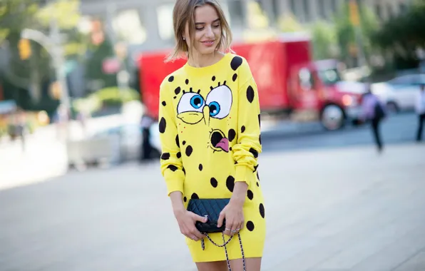 Picture girl, model, New York, Sonya Esman, fashion week, spring 2015