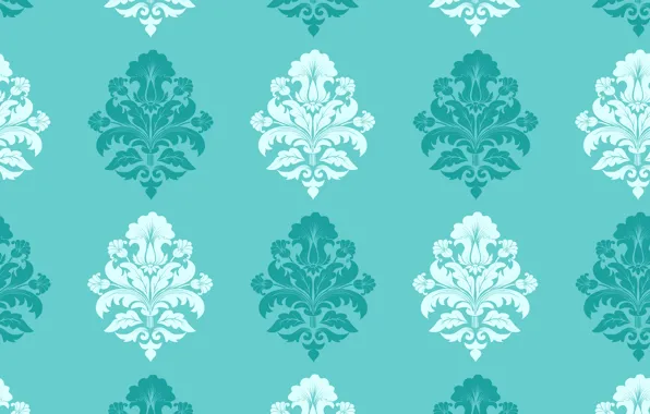 Vector, background, pattern, classica, seamless, damask