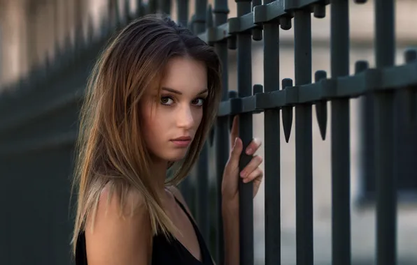 Picture freckles, sponge, the beauty, Gabrielle, brown-eyed, Studio Hors-champ