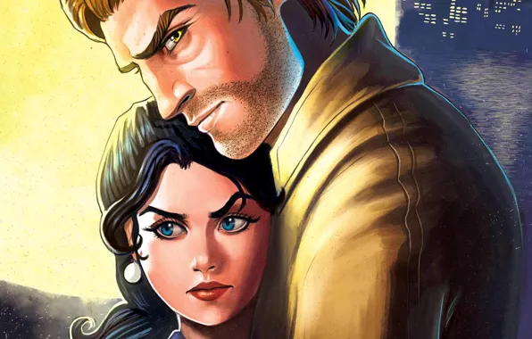 Look, pair, Snow White, The Wolf Among Us, Bigby, fables, Fabletown