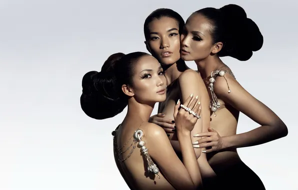 Girls, group, grace, model