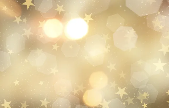 Picture stars, rays, light, snow, glare, lights, background, holiday
