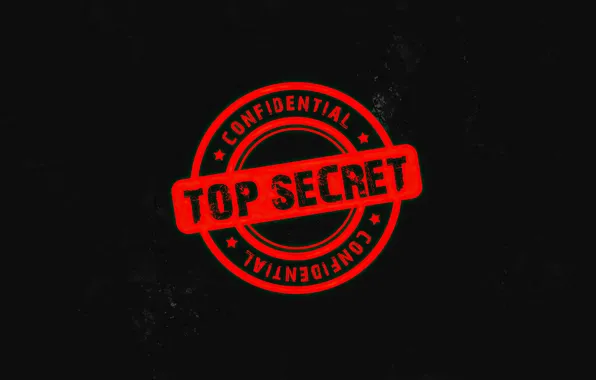 Picture logo, top secret, confidential