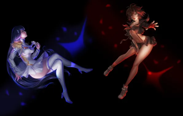 Girls, sisters, Kill La Kill, Smash slash