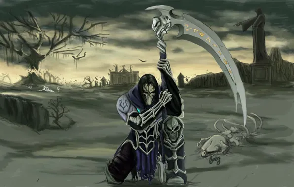 Death, darksiders, death, horseman of the Apocalypse