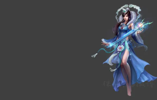 Picture girl, fantasy, the game, China, character