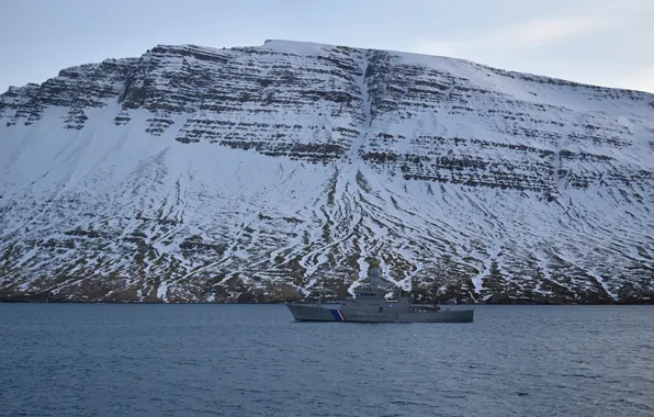 Sea, mountains, North, patrol