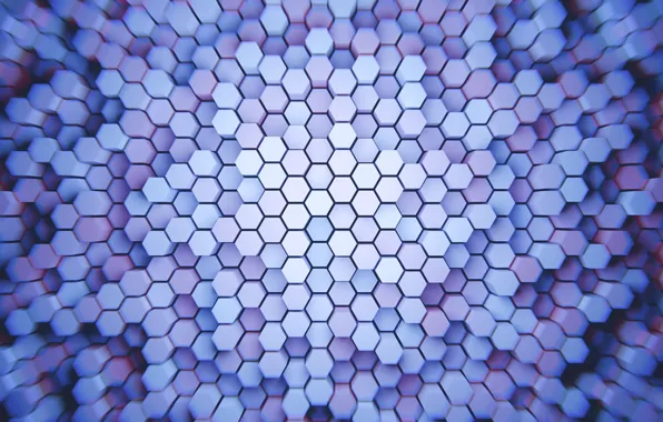 Hexagons, hexagon, columns
