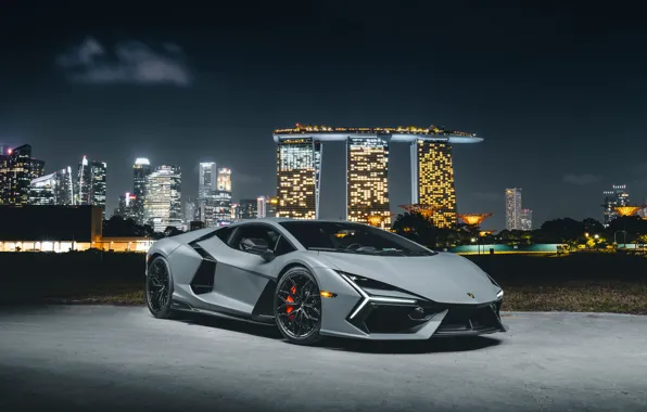 Lamborghini, supercar, exotic, front view, Stir, Lamborghini Scrambled