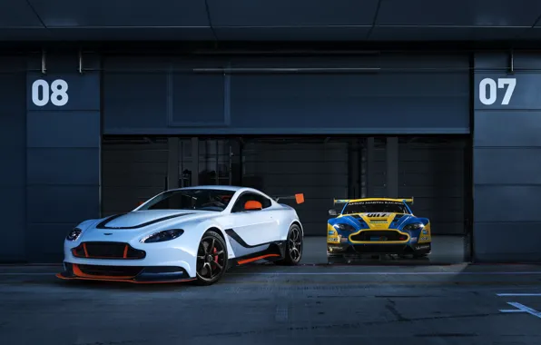 Photo, Aston Martin, Vantage, Tuning, GT3, Cars, Two, 2015
