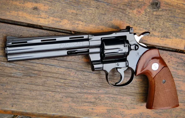 Board, revolver, Colt Python