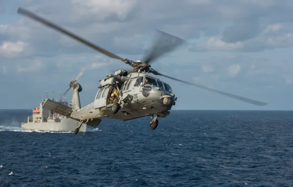 Picture flight, helicopter, multipurpose, "Sea Hawk", Sea Hawk, MH-60S