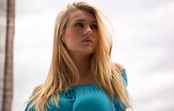 Girl, blonde, cute, Natalia Starr