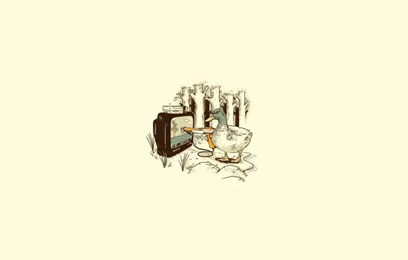 Forest, gun, TV, Nintendo, nintendo, duck, Dendy, Duck