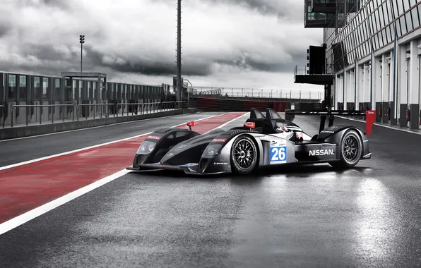 Track, sports car, the car, Nissan, Signatech Nissan, LMP2