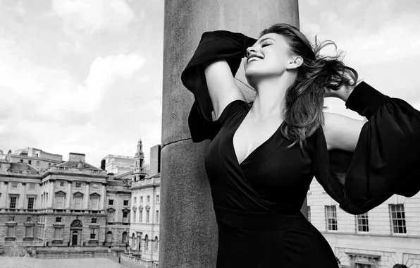 Photo, actress, black and white, Hayley Atwell, Hayley Atwell, Evening Standard, Jenny Brough