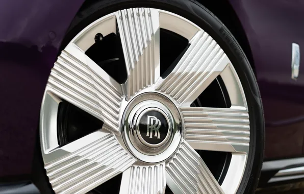 Rolls-Royce, logo, wheel, Spectre, Rolls-Royce Spectre