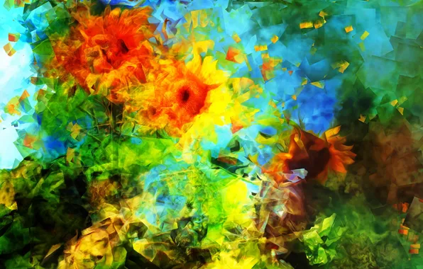 Abstraction, color, form