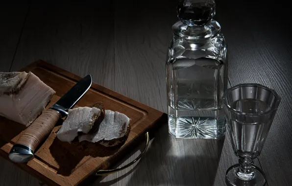 Vodka, Still life, fat, photographer Boris Levakov