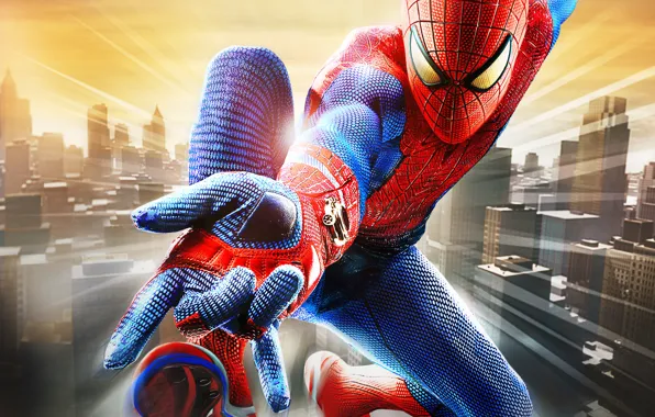 The city, Marvel, The Amazing Spider-Man, Amazing spider-Man, Peter Parker, Peter Parker