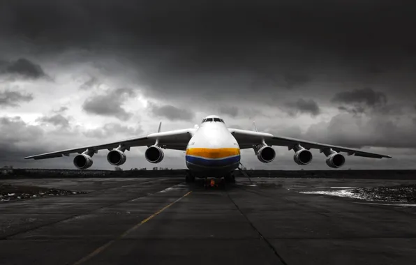 The sky, Clouds, The plane, Strip, Wings, Engines, Dream, Ukraine