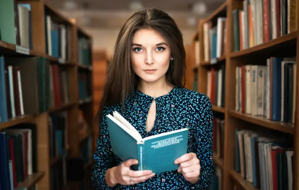 Picture look, book, library, rimsky