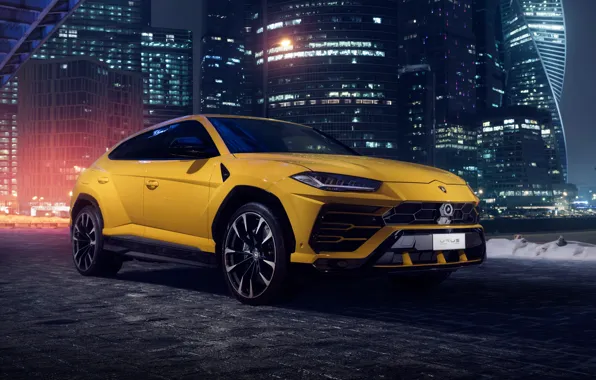 Picture Lamborghini, 2018, Moscow-City, Urus, Moscow-City