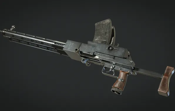 USSR, Fedorov-Shpagin Machine gun, 1922