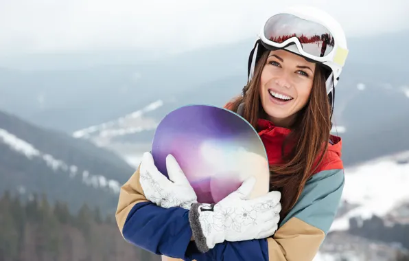 Picture sport, extreme, snowboard, athlete, equipment, bokeh, training, wallpaper.