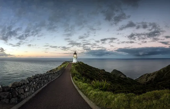 Sunset, Lighthouse, Northland, Cape Reinga