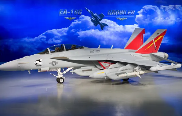 Boeing, EA-18G, Growler, presentation, EW, carrier-based electronic warfare aircraft US Navy