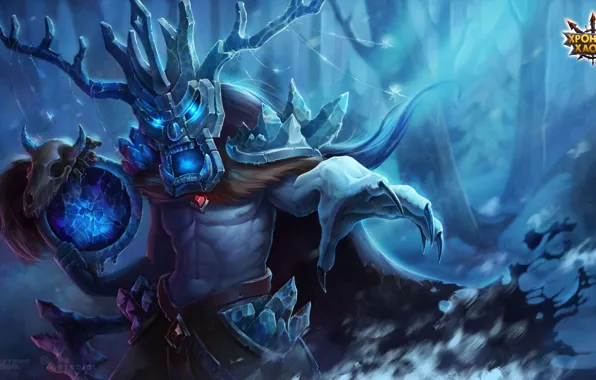The game, character, Game, RPG, Mojo, Chronicles Of Chaos, Hero Wars, winter appearance