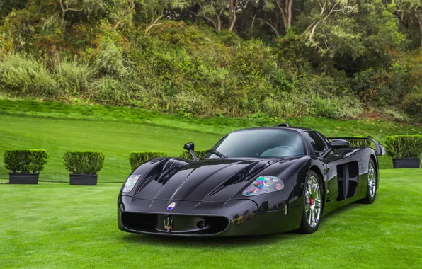 Picture Maserati, Black, MC12