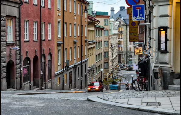 Street, Stockholm, Sweden, Sweden, Street, Stockholm