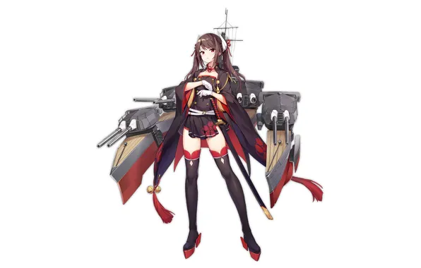 Girl, sexy, long hair, anime, beautiful, attractive, handsome, haruna