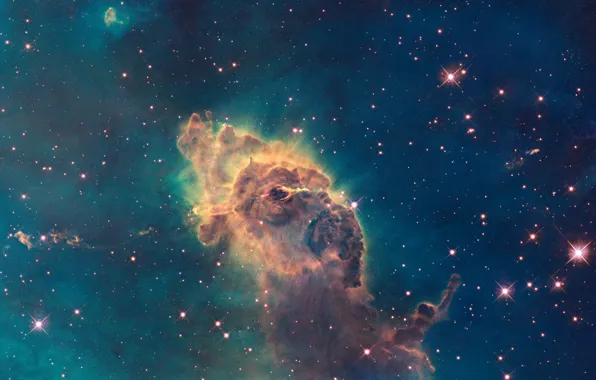 Picture Hubble, Nebula, The Milky Way, Carina Nebula