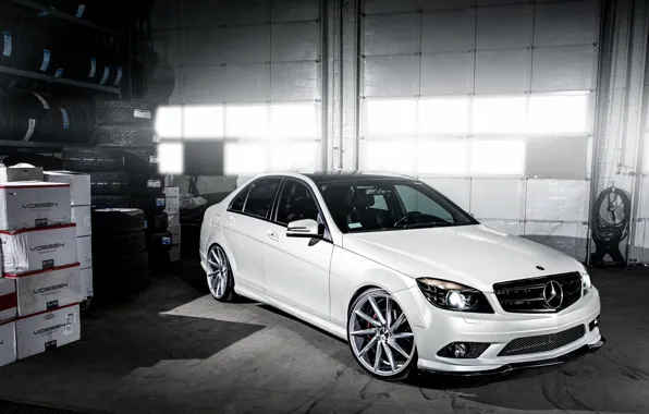 Picture wheels, Mercedes Benz, AMG, C63, frontside