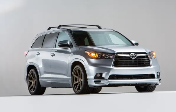 Toyota, drives, TRD, Highlander, SEMA Edition