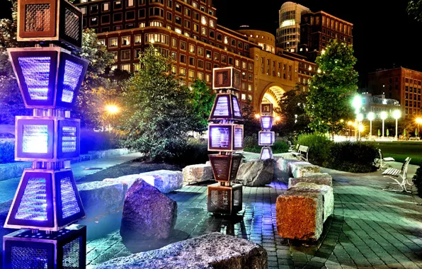 City, the city, USA, Boston, Massachusetts