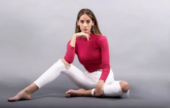 Picture look, face, style, background, model, hair, Brenda