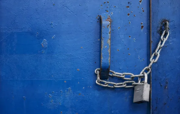 Picture castle, color, the door