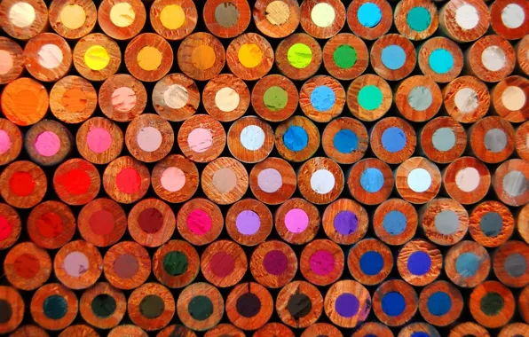 Picture Wood, Colors, Pencils